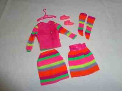 VINTAGE BARBIE BARBIE STACEY STRIPES ARE HAPPENIN SEARS EXCLUSIVE OUTFIT WOW!!