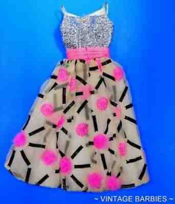 RARE Barbie Doll Fab City #1874 Dress / Gown Excellent ~ Vintage 1960's