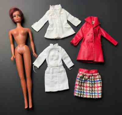 VTG Barbie Doll Julia Doll Nurse Leather Weather