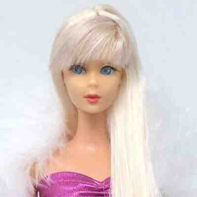 Vintage Barbie TNT - OOAK White Platinum Blonde Hair Reroot