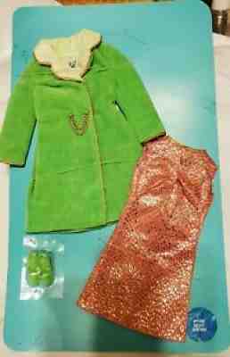 VINTAGE MOD BARBIE VELVET VENTURE COMPLETE PRISTINE WITH FACTORY CARD