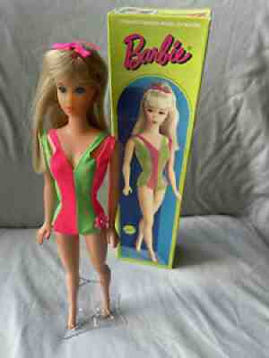 1969 Mattel Barbie (Teen Age Fashion Model #1190) + Vintage Extras Lot