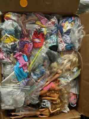 Vintage Barbies Clone Barbie Others Clothes, Accessories 1960's 1990's Huge Lot