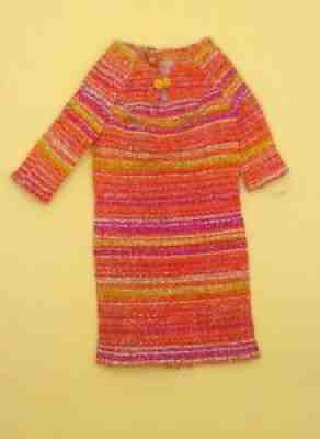 Vintage Barbie Japanese Exclusive Striped Lame Sheath RARE