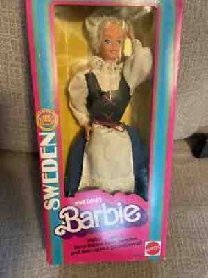 1982 Mattel DOTW Sweden Swedish Barbie Doll #4032