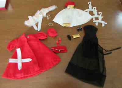 Vintage Barbie-Silken Flame #977, Red Flair #939,Black Magic Ensemble #1609Â 