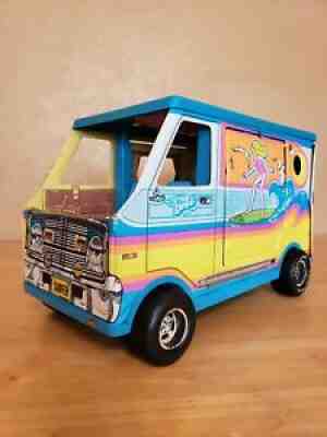 VINTAGE BARBIE DOLL DODGE SURFER BEACH BUS 1971 MATTEL #7805