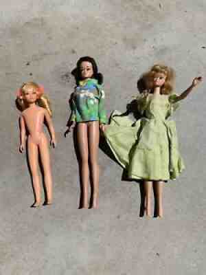 mattel vintage barbie dolls lot
