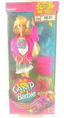 VTG 1993 CAMP BARBIE BLONDE MATTEL NEW OS IN SEALED BOX NRFB