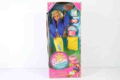 VINTAGE BARBIE 11078 DOLL TERESA NATURE CAMP BARBIE SLEEPING BAG MATTEL 1993