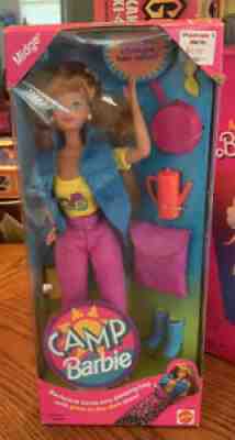 NIB 1993 Mattel Camp Barbie Midge 11077