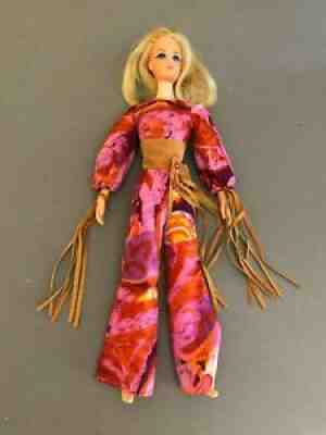 1971 Live Action Barbie doll original outfit MOD vintage Mattel 70's Hippy