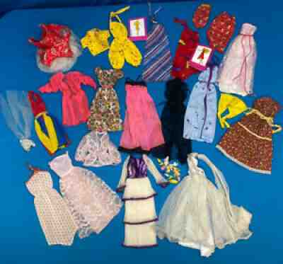 Superstar Barbie Best Buy 1970s/ 1980s Fashion Clothes Clothing Lot & Shoes