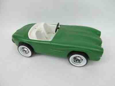Vintage 1960s Barbie Ken Doll Irwin â?? Green Mercedes Sports Car Convertible