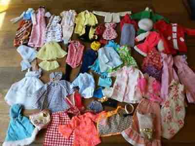 Big Lot 60â??s -70's Vintage Barbie Doll Clothes TLC Ken Sports Camping Shoes