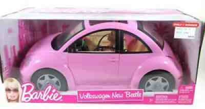 ** NIB BARBIE DOLL 2009 VOLKSWAGEN NEW BEETLE V1866 CAR