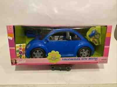 Barbie NEW Volkswagen Beetle NIB 2000 BLUE Rare