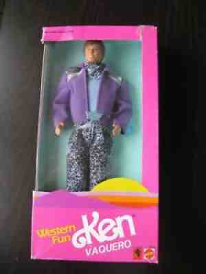 KEN #51-9934 VAQUERO - WESTERN FUN DOLL (c)90 foreign import Venezuela
