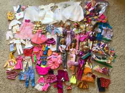 1966-1968 Vintage Barbie Lot Over 300 pieces!!!!! Ken Barbie Clothes Shoes