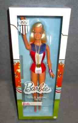 REPRODUCTION 1975 Gold Medal Barbie Doll NRFB