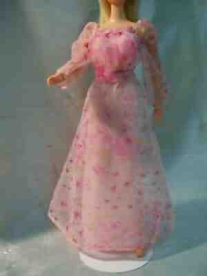 Vintage Kissing Barbie #2597 Original Dress Only 1978 Superstar Era