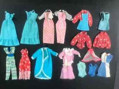 Vintage Mod Era 3 Barbies Ballerina Kissing Dolls and Clothes 1967-78 Lot