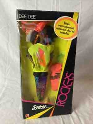 NEW 1985 BARBIE AND THE ROCKERS "DEE DEE" AA DOLL - 1ST EDITION #1141 - SEALED