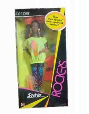 Barbie And The Rockers Dee Dee AA DOLL - 1st Edition 1985 Sealed