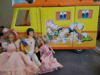 Vintage Mattel Barbie Country Camper 1970 Vintage Barbie, Donnie Charlie's Angel