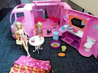 kwaad kans Toevoeging barbie pink glamour camper