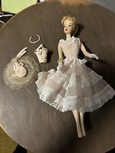 Vintage Barbie #2 Or #3 Barbie W/ Plantation Belle 1959