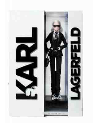 MIB 2014 KARL LAGERFELD Platinum Label BARBIE Collector Doll # 106 of 999 RARE