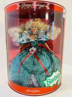 Happy Holidays Barbie Doll Special Edition 1995 Mattel 14123 **NEVER Opened Box