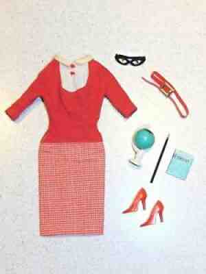 Barbie: VINTAGE Complete STUDENT TEACHER Outfit w/Spike Shoes!