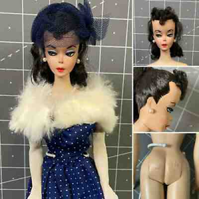 #1 Barbie Ponytail Doll Original 1959 Brunette Excellent Cond!!! Estate Find~~