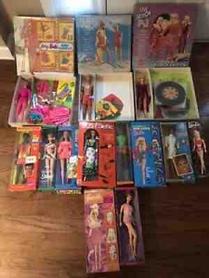 HUGE MOD BARBIE &FRIENDS LOT RARE GIFT SETS & MORE
