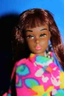 Vintage Barbie Black Francie All Original Mint Never played with, Mod Outfit