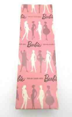 VINTAGE BARBIE RARE HTF ORIGINAL TM PINK SILHOUETTE BOX BARBIE Q FOR #1 2 3 DOLL