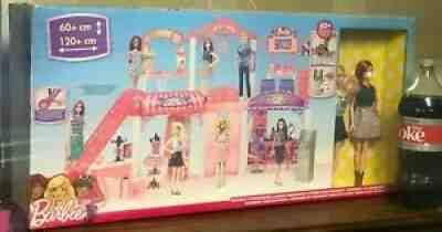 Barbie Malibu Mall With Boutique, Salon, Food Court, Escalator, Screen..* NEW *Â 