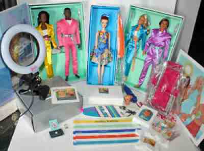 2021 Barbie Convention Set #Barbie Inspires Power Pair dolls, Birthday Beau New