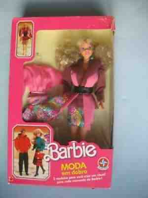 BARBIE MODA EM DOBRO - FOREIGN IMPORT BRAZIL - ESTRELA - SUPERSTAR DOLL
