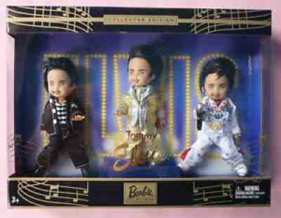 Tommy Elvis Dolls Graceland Barbie Jailhouse Rock White Jumpsuit Las Vegas Xmas