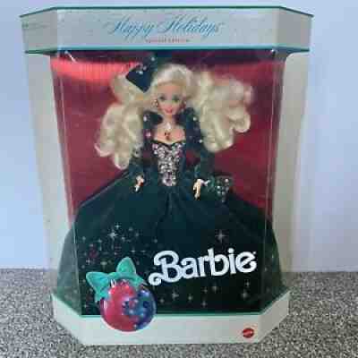 NIB 1991 Holiday Barbie Special Edition Christmas Collector Collectible Green