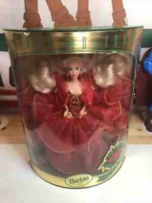 Mattel 1993 Barbie Hallmark Christmas Happy Holiday Special Edition Doll