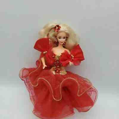 Happy Holidays Barbie 1993 Special Edition Mattel Christmas Barbie Doll
