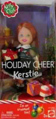 LFoK XMAS HOLIDAY CHEER KERSTIE Doll B1346 Barbie KELLY Club Tree Ornament 2003