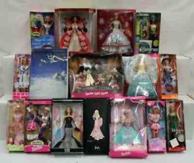 Barbie Lot of 16: Holiday Sisters, Pink Label Rose, Society, Holiday & More NR