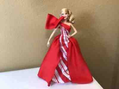 Mattel Barbie Doll as 2019 Holiday Barbie W/ Gown Shoes Outfit Set Lot Doll Incl