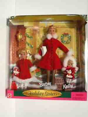 NEW HOLIDAY SISTERS GIFT SET BARBIE -- 1999 - MNRFB
