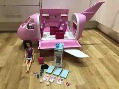 Barbie Pink Passport Glamour Vacation Jet Airplane Aeroplane